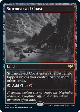 Image for Stormcarved Coast (532) [Innistrad: Double Feature] - Magic: The Gathering