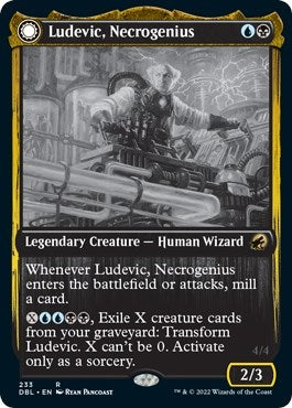 Image for Ludevic, Necrogenius (233) [Innistrad: Double Feature] - Magic: The Gathering