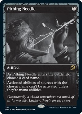 Image for Pithing Needle (257) [Innistrad: Double Feature] - Magic: The Gathering