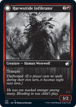 Image for Harvesttide Infiltrator (143) [Innistrad: Double Feature] - Magic: The Gathering
