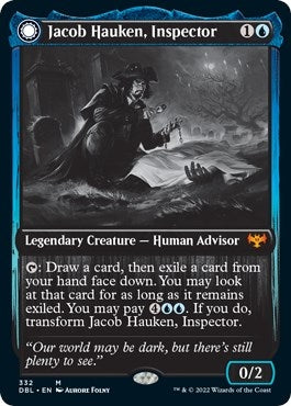 Image for Jacob Hauken, Inspector (332) [Innistrad: Double Feature] - Magic: The Gathering