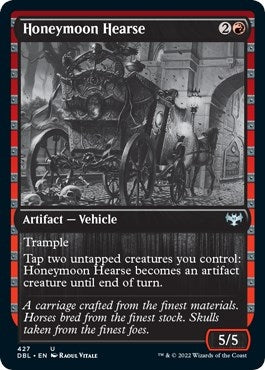 Image for Honeymoon Hearse (427) [Innistrad: Double Feature] - Magic: The Gathering