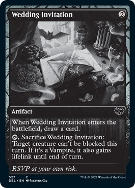 Image for Wedding Invitation (527) [Innistrad: Double Feature] - Magic: The Gathering