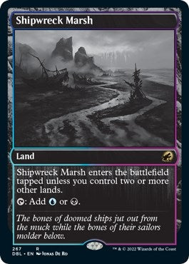 Image for Shipwreck Marsh (267) [Innistrad: Double Feature] - Magic: The Gathering