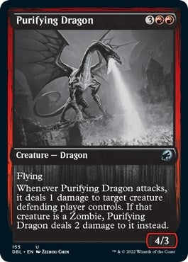 Image for Purifying Dragon (155) [Innistrad: Double Feature] - Magic: The Gathering