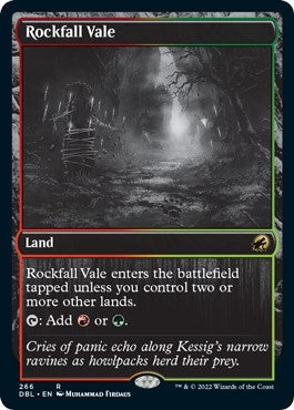 Image for Rockfall Vale (266) [Innistrad: Double Feature] - Magic: The Gathering