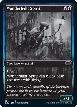 Image for Wanderlight Spirit (353) [Innistrad: Double Feature] - Magic: The Gathering