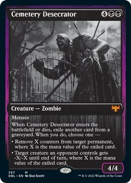 Image for Cemetery Desecrator (367) [Innistrad: Double Feature] - Magic: The Gathering