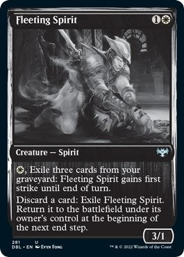 Image for Fleeting Spirit (281) [Innistrad: Double Feature] - Magic: The Gathering