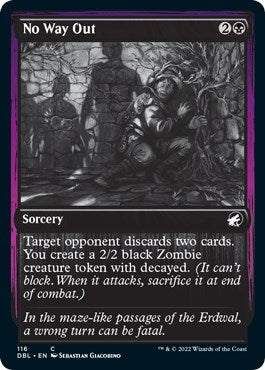 Image for No Way Out (116) [Innistrad: Double Feature] - Magic: The Gathering
