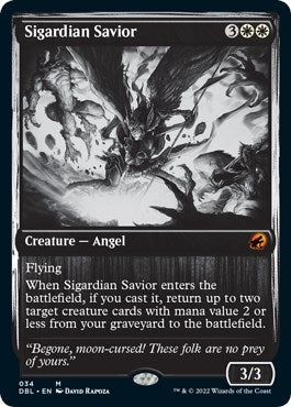 Image for Sigardian Savior (34) [Innistrad: Double Feature] - Magic: The Gathering