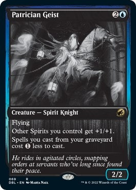 Image for Patrician Geist (69) [Innistrad: Double Feature] - Magic: The Gathering