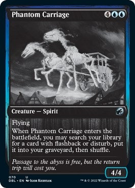 Image for Phantom Carriage (70) [Innistrad: Double Feature] - Magic: The Gathering