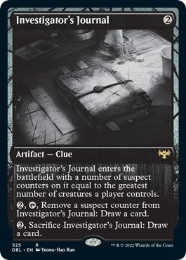 Image for Investigator's Journal (525) [Innistrad: Double Feature] - Magic: The Gathering
