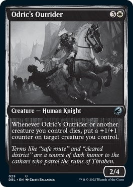 Image for Odric's Outrider (29) [Innistrad: Double Feature] - Magic: The Gathering