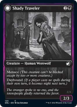 Image for Shady Traveler (120) [Innistrad: Double Feature] - Magic: The Gathering