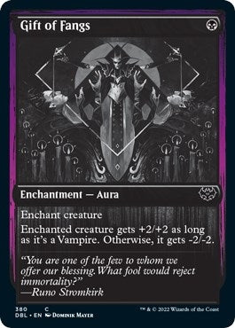 Image for Gift of Fangs (380) [Innistrad: Double Feature] - Magic: The Gathering