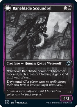 Image for Baneblade Scoundrel (85) [Innistrad: Double Feature] - Magic: The Gathering