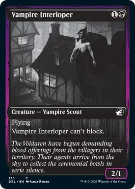 Image for Vampire Interloper (125) [Innistrad: Double Feature] - Magic: The Gathering