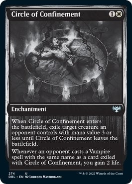 Image for Circle of Confinement (274) [Innistrad: Double Feature] - Magic: The Gathering