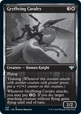 Image for Gryffwing Cavalry (283) [Innistrad: Double Feature] - Magic: The Gathering