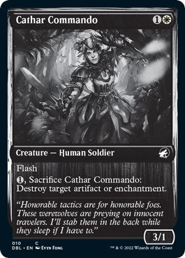 Image for Cathar Commando (10) [Innistrad: Double Feature] - Magic: The Gathering