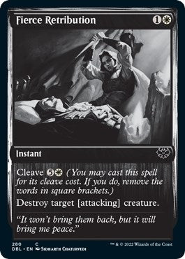 Image for Fierce Retribution (280) [Innistrad: Double Feature] - Magic: The Gathering