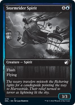 Image for Stormrider Spirit (79) [Innistrad: Double Feature] - Magic: The Gathering