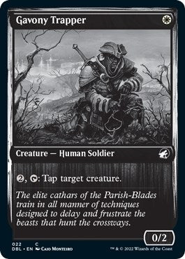 Image for Gavony Trapper (22) [Innistrad: Double Feature] - Magic: The Gathering