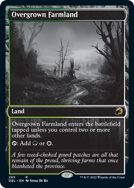 Image for Overgrown Farmland (265) [Innistrad: Double Feature] - Magic: The Gathering