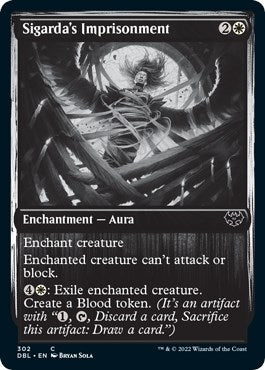 Image for Sigarda's Imprisonment (302) [Innistrad: Double Feature] - Magic: The Gathering