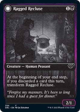 Image for Ragged Recluse (394) [Innistrad: Double Feature] - Magic: The Gathering