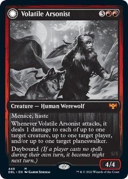 Image for Volatile Arsonist (448) [Innistrad: Double Feature] - Magic: The Gathering