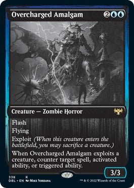 Image for Overcharged Amalgam (338) [Innistrad: Double Feature] - Magic: The Gathering