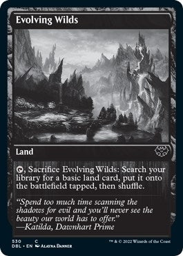 Image for Evolving Wilds (530) (530) [Innistrad: Double Feature] - Magic: The Gathering