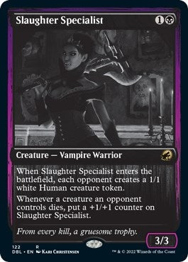 Image for Slaughter Specialist (122) [Innistrad: Double Feature] - Magic: The Gathering