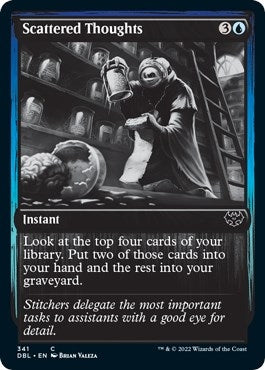 Image for Scattered Thoughts (341) [Innistrad: Double Feature] - Magic: The Gathering