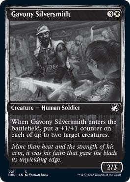 Image for Gavony Silversmith (21) [Innistrad: Double Feature] - Magic: The Gathering