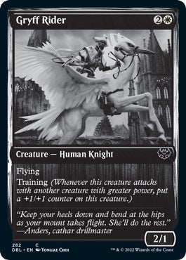 Image for Gryff Rider (282) [Innistrad: Double Feature] - Magic: The Gathering