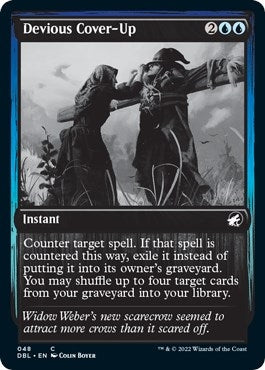 Image for Devious Cover-Up (48) [Innistrad: Double Feature] - Magic: The Gathering