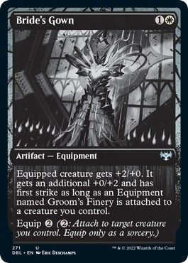 Image for Bride's Gown (271) [Innistrad: Double Feature] - Magic: The Gathering
