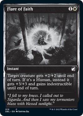 Image for Flare of Faith (19) [Innistrad: Double Feature] - Magic: The Gathering