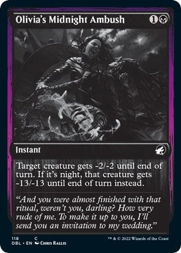 Image for Olivia's Midnight Ambush (118) [Innistrad: Double Feature] - Magic: The Gathering