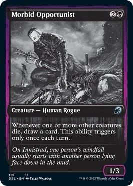 Image for Morbid Opportunist (113) [Innistrad: Double Feature] - Magic: The Gathering