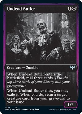 Image for Undead Butler (400) [Innistrad: Double Feature] - Magic: The Gathering