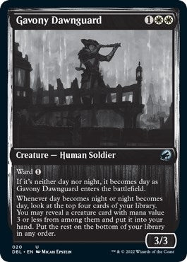 Image for Gavony Dawnguard (20) [Innistrad: Double Feature] - Magic: The Gathering