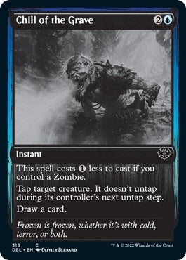 Image for Chill of the Grave (318) [Innistrad: Double Feature] - Magic: The Gathering