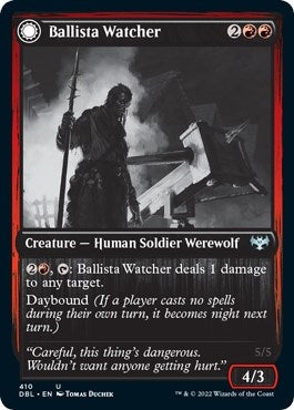 Image for Ballista Watcher (410) [Innistrad: Double Feature] - Magic: The Gathering