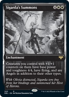 Image for Sigarda's Summons (303) [Innistrad: Double Feature] - Magic: The Gathering