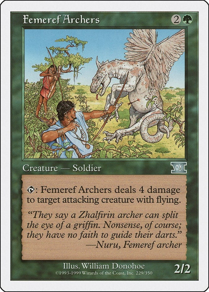 Image for Femeref Archers (229) [Classic Sixth Edition] - Magic: The Gathering
